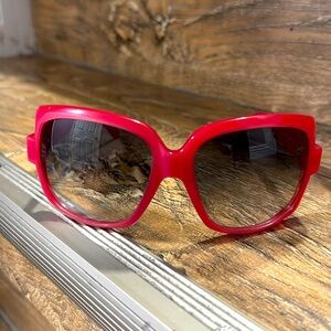 Rare Red Christian Dior glasses